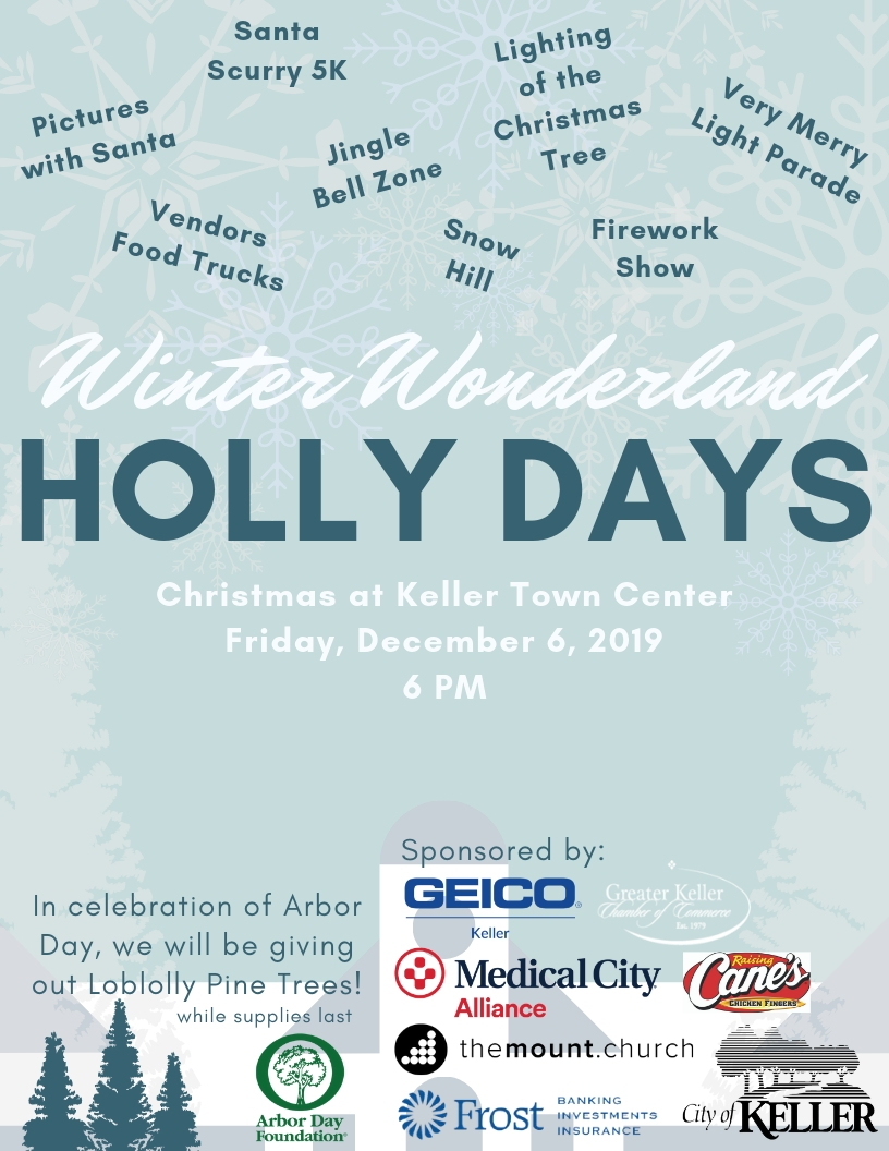 Holly Days – Christmas at Keller Town Center