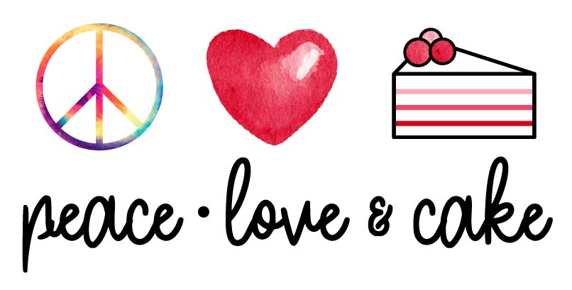 peace love & cake