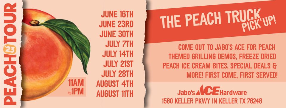 The Peach Truck Pick Up – Peach Tour 23
