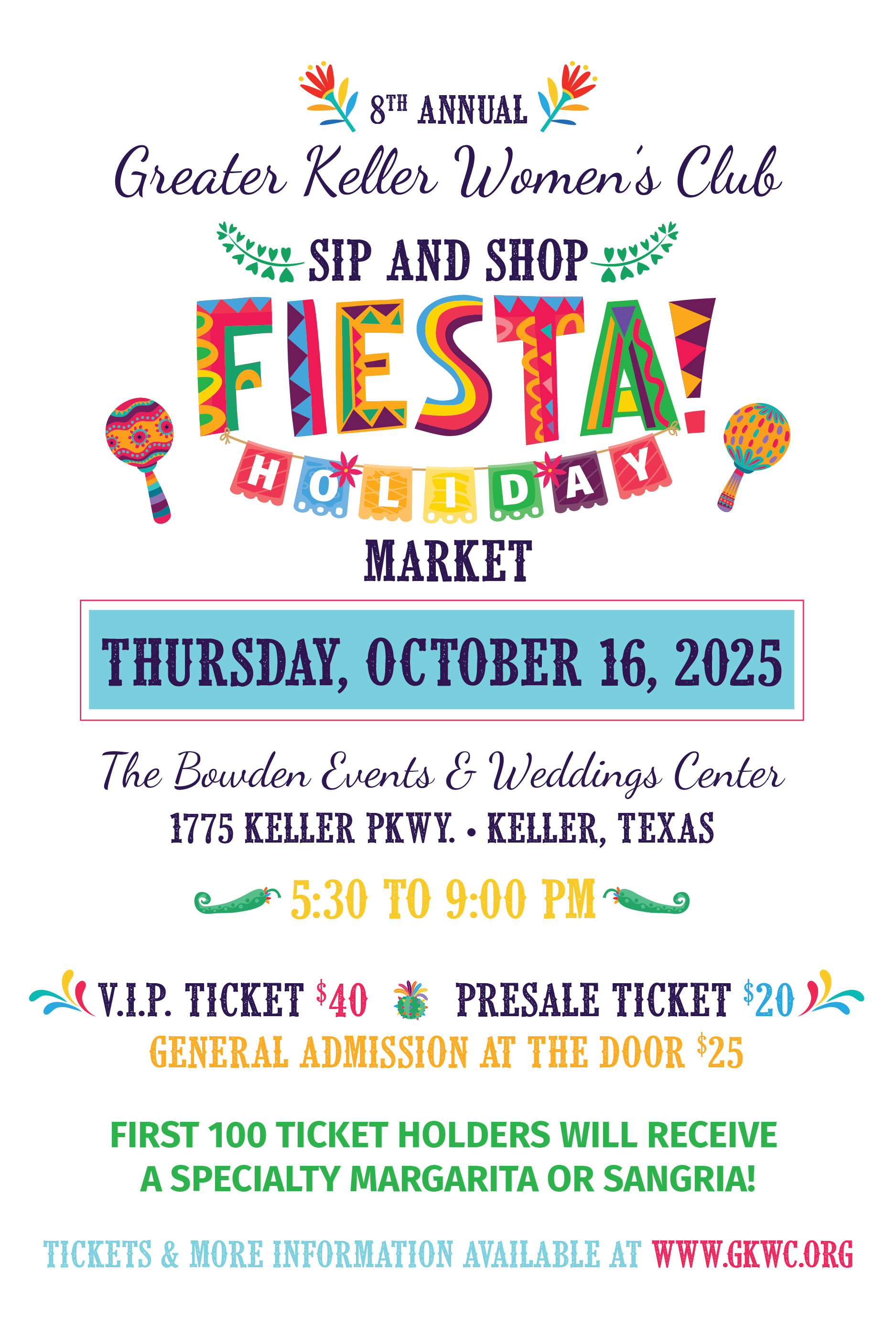 8th Annual SIP N SHOP